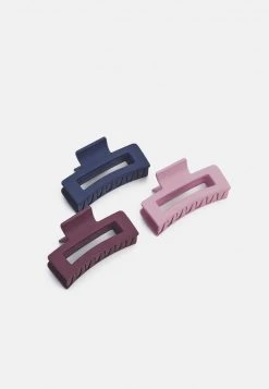 Cupón ⭐ Anna Field 3 PACK - Hair Styling Accessory - Blue/bordeaux/pink, Mujer ❤️