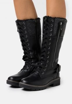 ofertas ✨ Anna Field WINTER 🥰 BOOTS - Botas Con Cordones - Black, Mujer 🥰