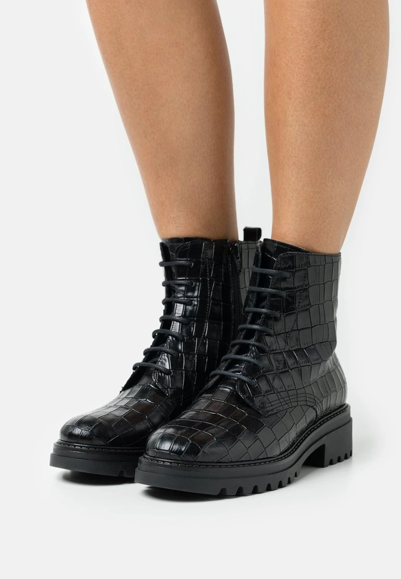 Promoción 😍 Anna Field LEATHER - Botines Con Plataforma - Black, Mujer 🎁 3 Promoción 😍 Anna Field LEATHER - Botines Con Plataforma - Black, Mujer 🎁