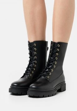 Lo mas barato 🌟 Anna Field Botines Con Plataforma - Black, Mujer ✔️