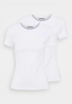 Mejor precio 👍 Anna Field 2 PACK - Camiseta Básica - White, Mujer 😉 -Fashionize Ventas e1927a1d895042e7b4e546ee4b7a4c3b