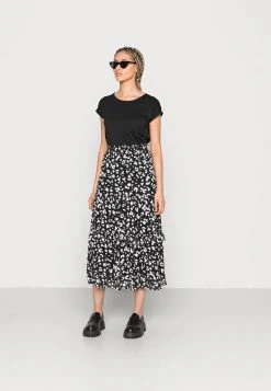 Para estrenar 🌟 Anna Field 3 PACK - Camiseta Básica - Black/white/light Blue, Mujer ✔️