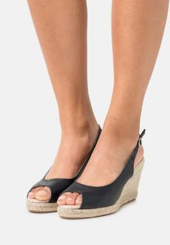 Promoción 👍 Anna Field LEATHER - Alpargatas - Dark Blue, Mujer 💯