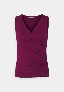 ofertas 😀 Anna Field Top - Dark Red, Mujer 🎉
