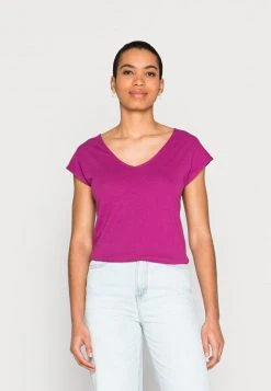 Mejor precio 👏 Anna Field Camiseta Básica - Purple, Mujer 🎁