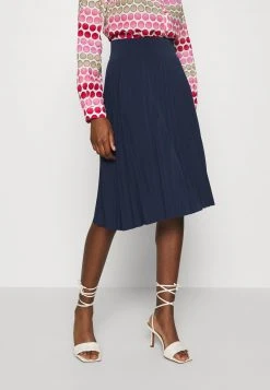 Gran venta 🤩 Anna Field Plisse A-line Mini 😍 Skirt - Falda Acampanada - Maritime Blue, Mujer ⭐