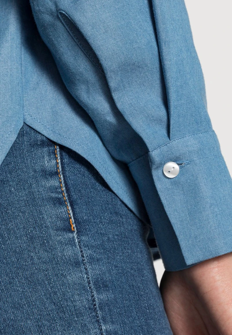 ofertas 🥰 Anna Field Camisa - Blue Denim, Mujer ✨ 7 ofertas 🥰 Anna Field Camisa - Blue Denim, Mujer ✨ - Imagen 5