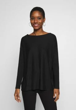 Cupón 🎁 Anna Field BATWING JUMPER BOATNECK - Jersey De Punto - Black, Mujer 🔔