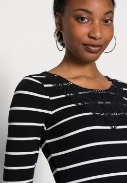 mejor venta 🔥 Anna Field Camiseta De Manga Larga - Black/white, Mujer ❤️ -Fashionize Ventas eba32b0b8058452988b75bfbce76ec80