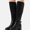 Toma de corriente 🔔 Anna Field Botas - Black, Mujer ✔️
