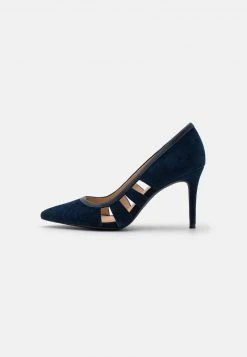 Nuevo ⌛ Anna Field LEATHER - Tacones - Dark Blue, Mujer ⭐ 9 Nuevo ⌛ Anna Field LEATHER - Tacones - Dark Blue, Mujer ⭐ -Fashionize Ventas ee6904aee5fe4d78992275a8d6ac498f
