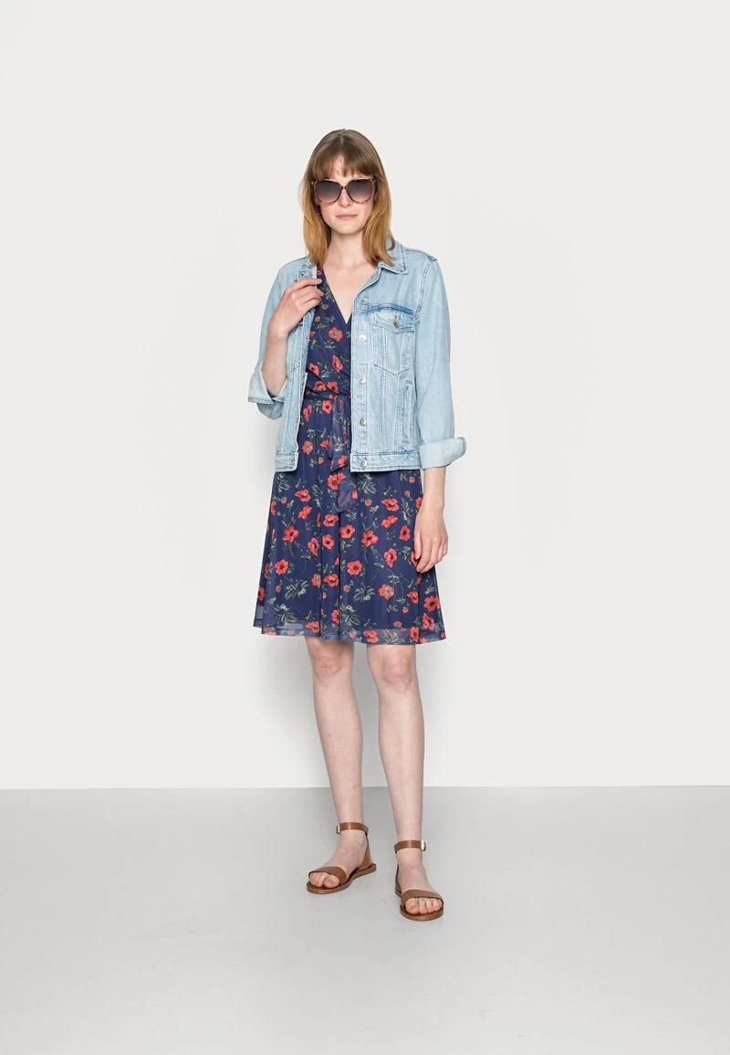 Nuevo ✨ Anna Field Vestido Informal - Blue/multi-coloured, Mujer 🔥 4 Nuevo ✨ Anna Field Vestido Informal - Blue/multi-coloured, Mujer 🔥 - Imagen 2