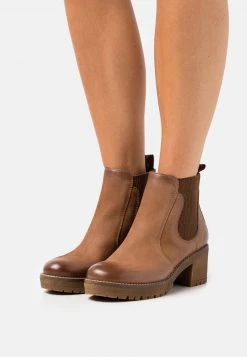 mejor venta ✔️ Anna Field LEATHER - Botines Bajos - Brown, Mujer 🤩