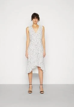 ofertas 🔔 Anna Field Vestido De Cóctel - White/black, Mujer ✔️