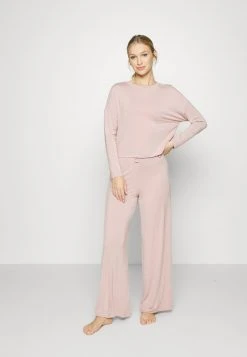 Comprar 🔥 Anna Field WIDE LEG JERSEY SET - Pijama - Pink, Mujer 👏
