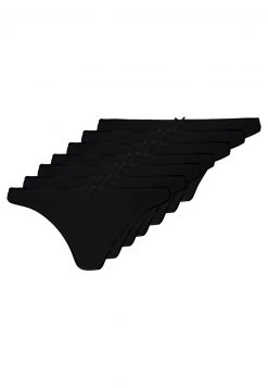 Para estrenar 😀 Anna Field GEORGINA 7 PACK THONG - COTTON - Tanga - Black, Mujer ✔️ -Fashionize Ventas f4a03eb0f97e4d0bae7ffb7baa9a019c