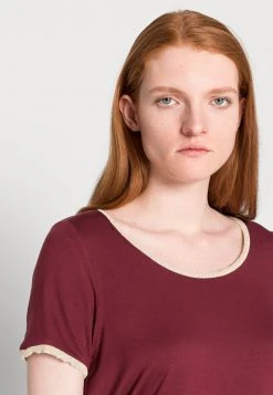 Promoción ⭐ Anna Field Camiseta Básica - Dark Red, Mujer ⌛ -Fashionize Ventas f4bf4e8d00be4edeb63a79a3efc71ba6