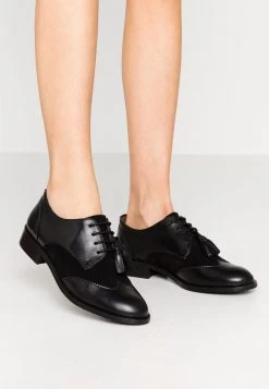 Las mejores reseñas de 🥰 Anna Field LEATHER FLAT 🎉 SHOES - Zapatos De Vestir - Black, Mujer ⭐