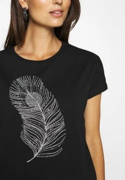 10 mejores ✔️ Anna Field Camiseta Estampada - Black, Mujer ✔️ -Fashionize Ventas f5b55795c2ac432e8da036fbd72ada5b