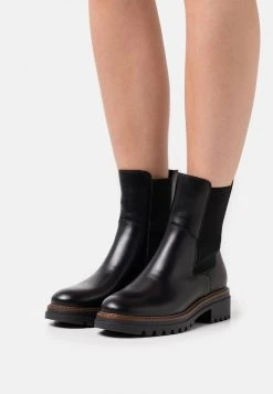 Presupuesto ⭐ Anna Field LEATHER - Botines Con Plataforma - Black, Mujer 🤩