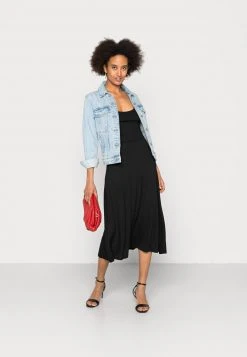 Lo mas barato 😍 Anna Field WIDE STRAP FIT MIDI DRESS - Vestido Ligero - Black, Mujer 😀 -Fashionize Ventas f63d8bf9d04e421fb00f4f83f45ef237