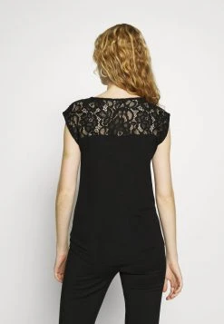 Promoción ✔️ Anna Field Camiseta Básica - Black, Mujer ✔️ -Fashionize Ventas f73551da9f1b438983542394e59c86ab