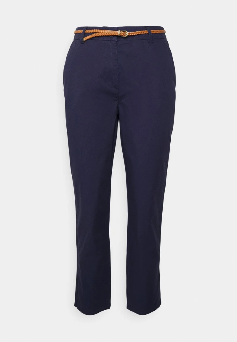 Lo mas barato ❤️ Anna Field Pantalones Chinos - Dark Blue, Mujer ✨ 3 Lo mas barato ❤️ Anna Field Pantalones Chinos - Dark Blue, Mujer ✨