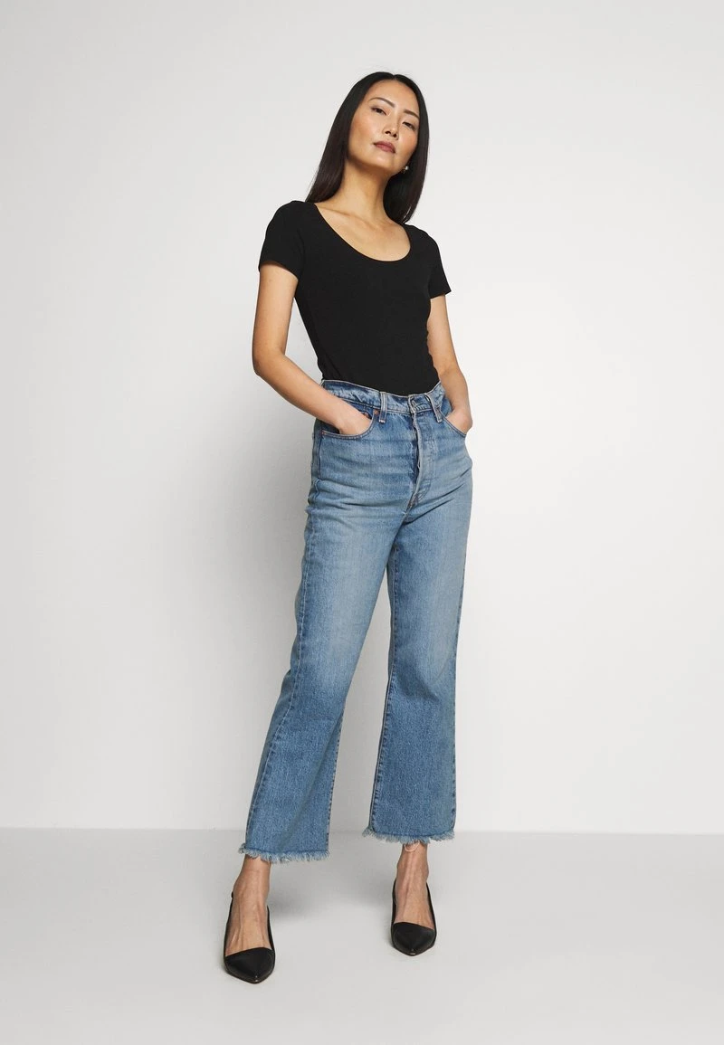 Lo mas barato 🥰 Anna Field 3 PACK - Camiseta Básica - Black, Mujer ✔️ 4 Lo mas barato 🥰 Anna Field 3 PACK - Camiseta Básica - Black, Mujer ✔️ - Imagen 2