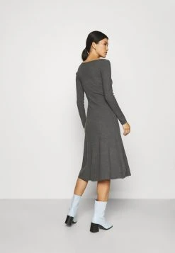 Nuevo 🔥 Anna Field Vestido De Punto - Mottled Dark Grey, Mujer 🔔 -Fashionize Ventas f94708e03f154b3fbf08c91c482e4ddd