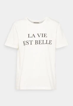 Nuevo 🔔 Anna Field Camiseta Estampada - White, Mujer ❤️