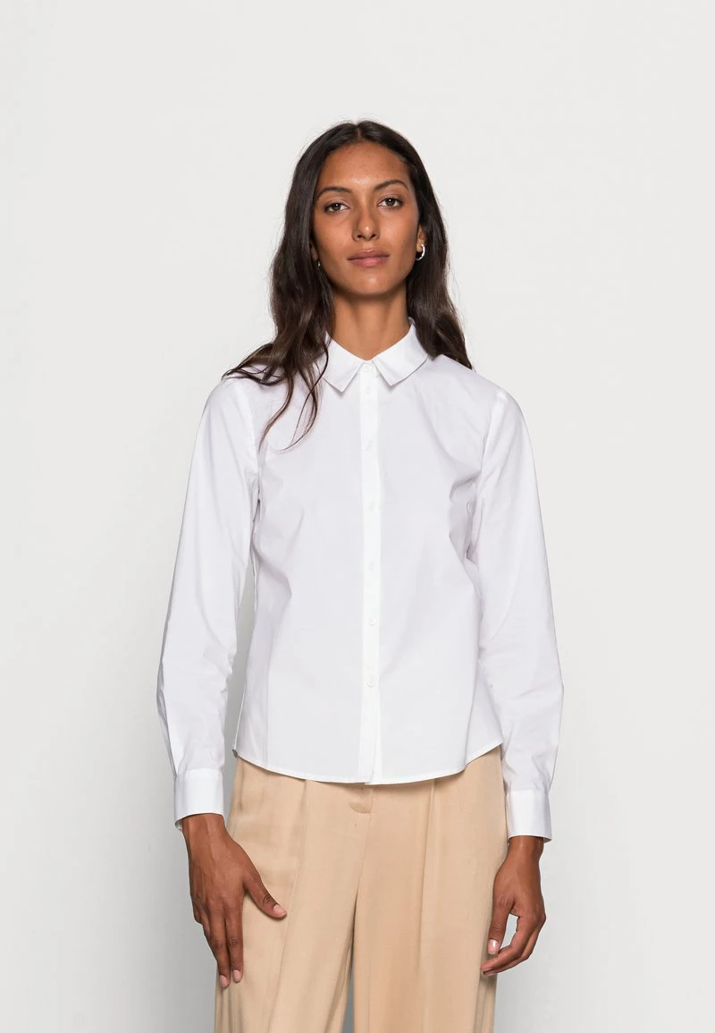 Nuevo 😉 Anna Field BUSINESS REGULAR - Camisa - White, Mujer ⌛ 3 Nuevo 😉 Anna Field BUSINESS REGULAR - Camisa - White, Mujer ⌛