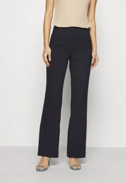 Venta express ⭐ Anna Field FLARED BUSINESS TROUSERS - Pantalones - Dark Blue, Mujer ⭐