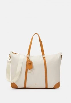 Mejor trato ⭐ Anna Field Bolsa De Fin De Semana - Off-white/cognac, Mujer 🔔