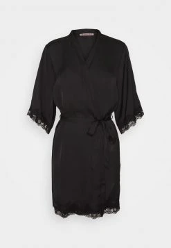 Mejor trato ⌛ Anna Field ARIANA SATIN KIMONO - Albornoz - Black, Mujer ⌛ -Fashionize Ventas ff5afd86270146b4b878da6c27ee8218