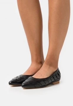Gran venta 🛒 Anna Field LEATHER - Bailarinas - Black, Mujer ❤️